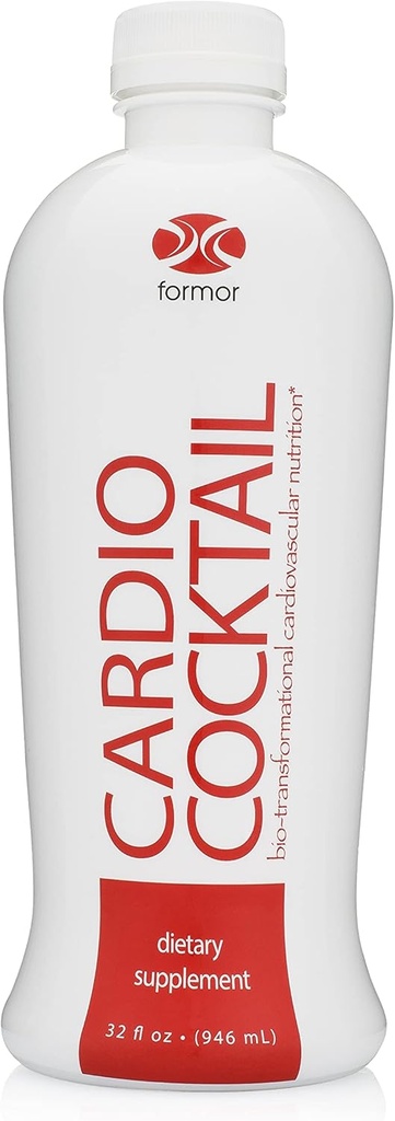 Cardio Cocktail liquide Oxyde nitrique 32 fl oz, - L-Arginine, B-Vitamines, 5 000iu Vitamine D - Soutient la santé cardiovasculaire, supplément d'oxyde nitrique