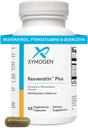 XYMOGEN Resveratin Plus - Pterostilbene breveté + Trans-Resvératrol avec Quercetin Antioxydants Supplément pour promouvoir la santé cardiovasculaire + cellulaire, le vieillissement en santé, le soutien immunitaire (60 capsules)