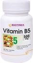 Panihari Biotrex Nutraceuticals Vitamine B5, 500 mg -60 Veg Capsule