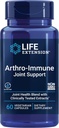 Life Extension Arthro-Immune Joint Support, Curcumin EliteTM Turmeric Extract, Andrographis paniculata, Supports Mobilité et Flexibilité, Végétarien, Sans gluten, Non-OGM, 60 Capsules