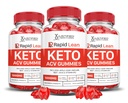 (3 Pack) Lean rapide Keto ACV Gummies Formule avancée 1000MG Lean rapide Keto Gummies vinaigre de cidre de pomme formulé avec le jus de betterave grenade poudre B12 Vegan Non OGM 180 Gummys