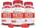 Laboratoires justifiés (3 pack Rapid Lean Keto ACV Advanced Formula 1000MG Keto Gummies vinaigre de cidre de pomme formulé avec jus de betterave de grenade poudre B12 végétalien non OGM 180 Gummies