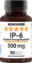 MONOHERB IP-6 Inositol Hexaphosphate 500 mg par gélule - 90 gélules