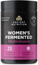 Ancient Nutrition Multivitamin for Women, Women's Fermented Multivitamin with Vitamin C, D, K, Zinc & Magnesium, Immune Support, Vegan, 60 Ct