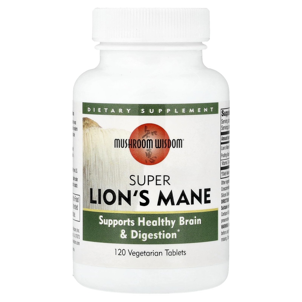 Sagesse des champignons Super extrait, Manille du lion, 120 comtes