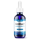 Actiblue+ Méthylène Bleu 1% : Méthylène Bleu Laboratoire tiers certifié ISO testé 99,9% Pas de formaldéhyde Pas d'alcool Pas de gluten & OGM(2Fl. Oz)