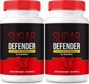 NutraRize (Pack of 2 Sugar Defender Supplément pour maintenir des niveaux sains, Sugar Defense 24 pilules alimentaires tout-naturel, Formule de soutien avancé pour le bien-être, Commentaires (120 capsules)