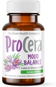 Procera Mood Support - Boost Mental Performance - Clarity - Mood Stability - Stress - Anxiosité - Fatigue mentale - Adaptogènes - Safran - Magnésium - Ashwagandha - Rhodiola - 60 Comte