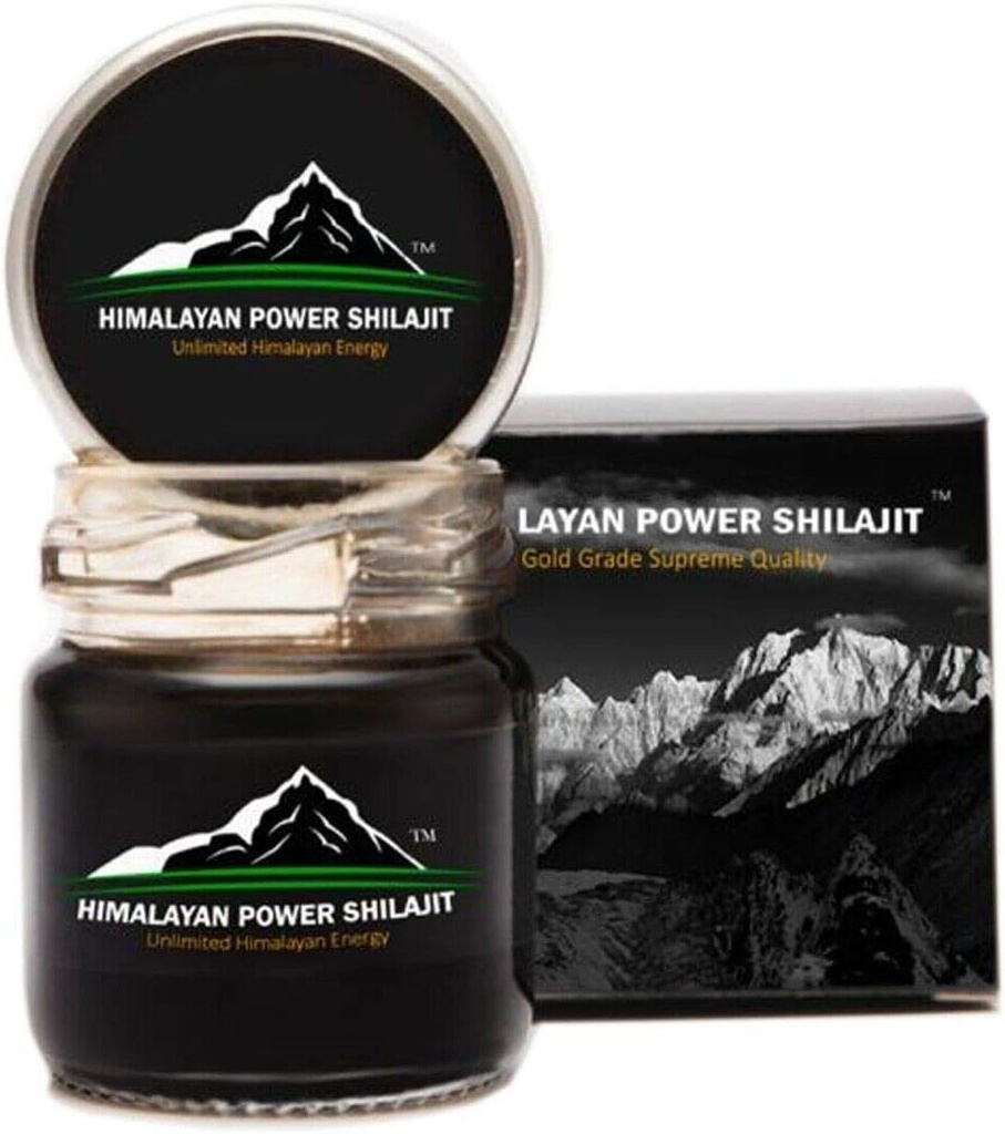 50 Grams – Purest Himalayan Power Shilajit Resin – Or Grade 100% Pure Shilajit- Acid Fulvic & 85+ Trace Minerals Complex pour l'énergie et le soutien immunitaire