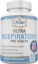 Ultra Respiration Pro Health – aide à maintenir la santé pulmonaire et respiratoire globale – infusée avec l'extrait de beurre et de fièvre - 60 capsules