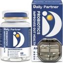 Akkermansia Probiotique avec Butyrate, 30 Million CFU Akkermansia Muciniphila Probiotiques pour la production de GLP-1, soutient la santé digestive et gustative pour les femmes et les hommes, libération retardée, 60 Compte (boîte incluse)