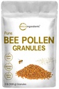 Micro-ingrédients Pure Abeille Pollen Granules, 2 lb, frais, crus et naturels Superfood, riche en vitamines B, minéraux, protéines et antioxydants