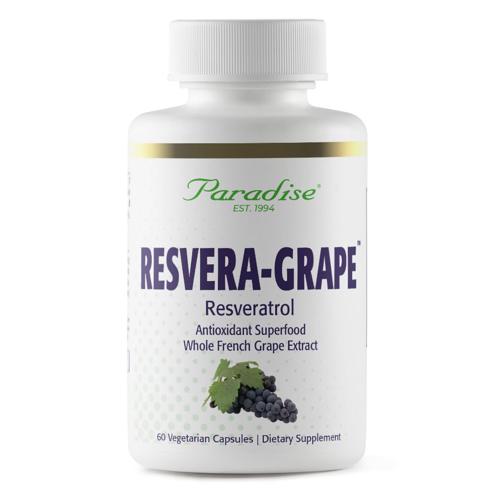 Resvératrol + Polyphénols + Opc, Super Potent, Ultra Pure, Non-OGM, Sans gluten, 60 Capsules végétariennes