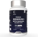 HCl berbère avec extrait de racine de Banaba de 500mg – à base végétale, végétalien, non-OGM 120 capsules