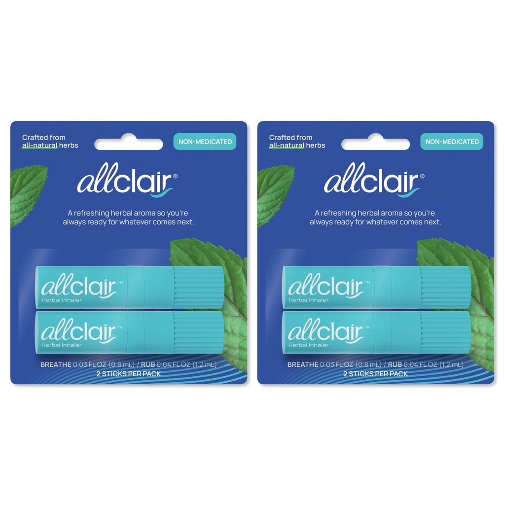 Inhalateur de soulagement de la nausée - Prenez le contrôle de la maladie du mouvement, de la maladie du matin, des médicaments, du stress - Voyage rapide, naturel, sans médicament, non-de la somnolence et portable essentiel - Pack de 4 inhalateurs