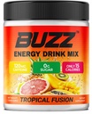 Energy Drink Powder - Energy Boost Drink Mix - Énergie sans sucre avec des antioxydants - Morning Kickstart et Sports Nutrition Endurance Product - 30 portions, 8 onces (fusion tropicale)