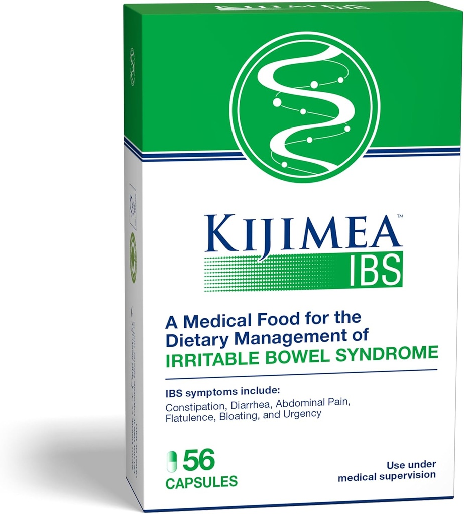 KijimeaTM IBS, Aliments médicaux pour la prise en charge alimentaire du syndrome de l'intestin irritable (56 gélules)