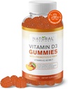 Vitamine sans sucre D3 K2 Gummies - Vitamine D3 Gummies 5000 UI+K2 MK7 80 mcg, K2 D3 Supplément de vitamine Adultes, Vitamine D K2 pour les os, Immune, Coeur, Mood, Sans gluten, Non-OGM, Saveur naturelle de pêche