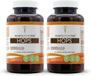 Secrets de la Tribe Hop 120 Capsules(2 pcs.), 1000 mg, Hop (Humulus Lupulus) Fleur séchée (2x120 Capsules)