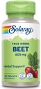 SOLARAY Racine de betterave 605mg peuvent soutenir la santé cardiovasculaire et la performance athlétique, le rein, le foie et la santé du sang.