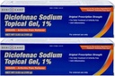GériCare Arthrite topique Gel de soulagement de la douleur Diclofénac Sodium 1% (NSAID) Poignée de la main Elbow Pied cheville genou extra-strength analgésique anti-inflammatoire Arthrite Traitement de la douleur, 3,53oz (2 Pack)