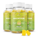 Gommies de magnésium BeLive 200mg - 60 Ct. Suppléments de glycine de magnésium pour la relaxation, le stress et le sommeil pour les adultes et les enfants - Saveur d'ananas savoureux et Tangy (3)
