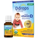 Drops Bébé 400 UI, vitamine D, 90 gouttes 2,5mL (0,08 Fl. Oz (paquet de 1))
