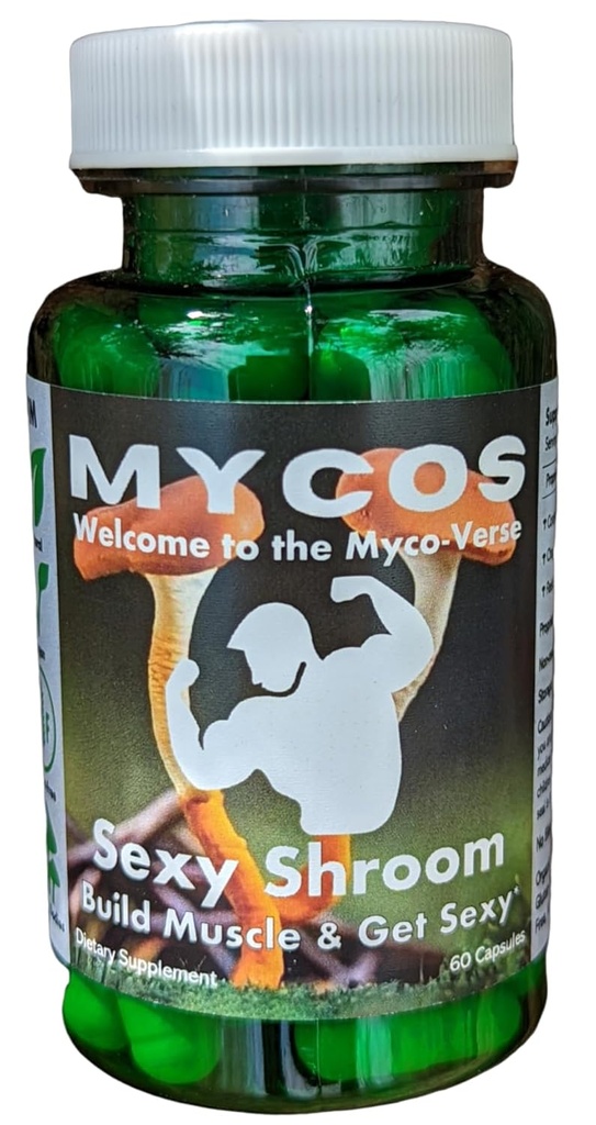 Mycos Shrooms, Sexy Shroom, stimule la conduite sexuelle et la performance physique, supplément de champignons avec extraction ciblée,