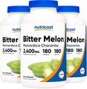 Nutricost Bitter Melon 600mg, 180 Capsules (3 Bottles)