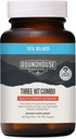 PROVISION RONDHOUSE Trois coups Combo par Chuck Norris – Fat Burner, Energy Booster & Wellness Support – 30 jours d'approvisionnement (60 capsules)