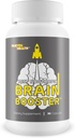 Meilleur booster Cerveau Nootropique - pour la mémoire, la concentration, la clarté mentale, et l'énergie - Soutien Amélioration de la fonction cérébrale, rappel de mémoire et réduction de la fatigue mentale - pour les hommes et les femmes - avec Ginkgo