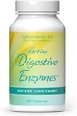 Global Health Trax - Supplément aux enzymes digestives actives, 90 capsules - Soutien digestif complet avec enzymes pour promouvoir une digestion saine pour les hommes et les femmes