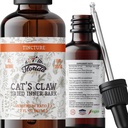 Cats Claw Tincture, Cat's Claw Extraire des gouttes de supplément à base de plantes sans alcool, santé digestive naturelle liquide, santé articulaire, végétalien - Fabriqué aux États-Unis - 2 Fl Oz