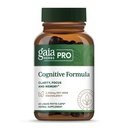 GAIA HERBS PRO Formule cognitive - Supplément de soutien de la santé cérébrale et de la circulation sanguine* - Supplément de soutien de la circulation* avec la racine Fo-TI, la feuille Ginkgo et la feuille Gotu Kola - 60 capsules Phyto liquides (30 portions)