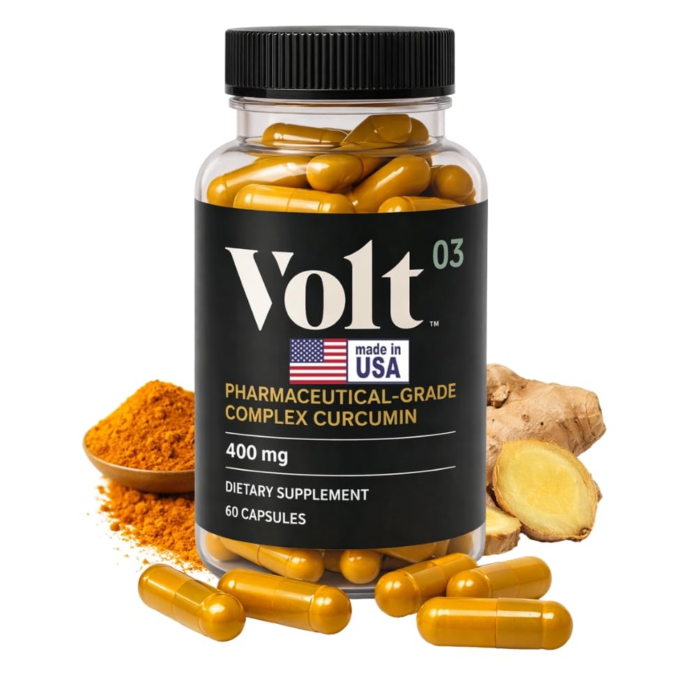 Capsules de Curcumine Turcuma biologique, 400mg Curcurmin complexe - Supplément de Curcumine de qualité pharmaceutique pour la santé conjointe, le soutien immunitaire et la réponse à l'inflammation saine, 60 jours (2 mois)