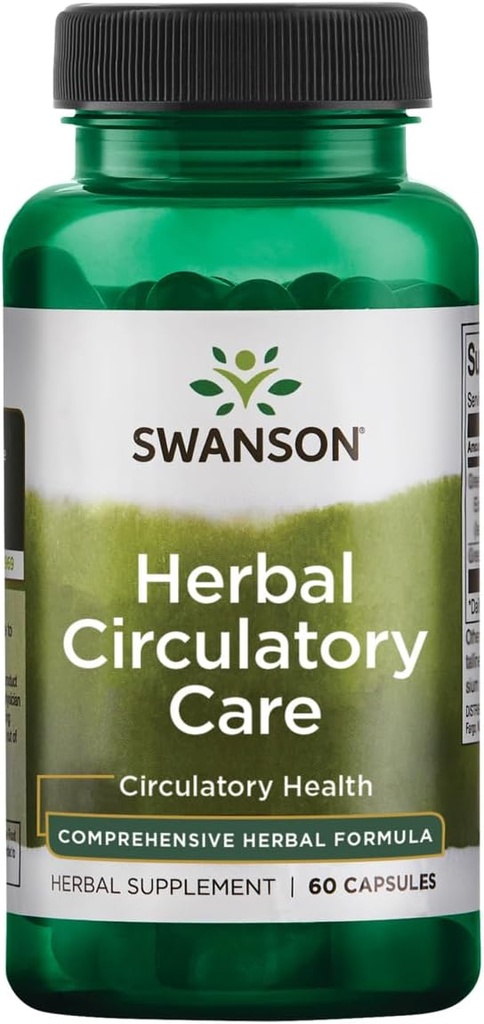 Swanson Full Spectrum Herbal Circulatory Care 60 Capsules