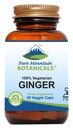 Pure Mountain Botanicals Ginger Capsules - Kosher Vegan avec 1000mg de supplément de racine de gingembre biologique