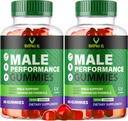 LIVORKA (2 packs) VirilPlex XL Gummies, 120 Gummies pendant 2 mois