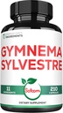 Suppléments Gymnema Sylvestre de 1000mg - 210 Capsules - Extrait Gymnema 20:1 avec HCl berbère, Quercetin et plus - Support pour la santé immunitaire, digestif et la gestion du corps