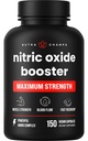 Supplément d'oxyde nitrique NutraChamps, L-Arginine, L Citrulline Malate, AAKG, Pine Bark, Extrait de graines de raisin, Booster d'oxyde nitrique extra-résistance, pilules d'oxyde nitrique, force, énergie, flux sanguin