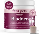 Fera Animaux de compagnie Soutien des brise-lames - Canneberge pour chiens et chats - Racine D-Mannose et marshmallow - Soutien du piège urinaire - Soutien du pH normal de l'urine - Boosts Immunity - 60 Scoops