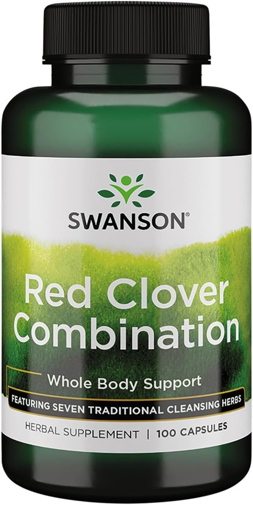 Swanson Red Clover Combine 100 Capsules