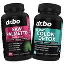Saw Palmetto pour les femmes Perte de cheveux et nettoyant Colon - DHT Blocker pour les femmes Croissance et 15 jours Colon Cleanse pilules de désintoxication intestinale - Pure Saw Palmetto Supplément de perte de cheveux Bowel Mouvement Capsules