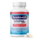 Symbiotics Colostrum Vegetable Capsules, 240 Count – with Lactoferrin and Naturally Occurring IgG – Gluten Free, RBST-Free - 240