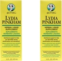 2-PAK Lydia Pinkham Soutien nutritionnel Bouteilles liquides 16oz