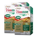 LABO Nutrition VesseCLEAR CX: Nattokinase NSK-SD + Gamma Oryzanol pour le sang propre et le vieillissement sain, le plus cliniquement étudié au Japon, pour le cholestérol sain, le coeur, végétalien, résistant à l'acide, 60sx3