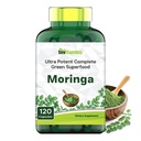 tnvitamins Moringa Capsules 10 000 mg - 120 Capsules Exclusivement Pure Moringa Oleifera Leaf Powder Supplement Exclusive Green Superfood Exclusive Green Powder Pills Exclusive, Made in the USA!