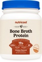 Nutricost Chicken Bone Broth Protein (Chicken Flavored, 20 Servings)