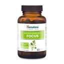Himalaya Ashwagandha+ Focus - Supplément de focus à base de plantes avec B12, Rosemary, Green Tea et Bacopa Nootropics pour la mémoire et la clarté - végétalien, non-OGM, sans gluten, 1690 mg, 60 Caplets