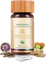 Biogetica Pilesolve supplément naturel à base de plantes avec réglisse et gingembre - Non-OGM - 100% Vegan Ayurveda supplément poudre